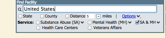 From this box, you can narrow your search.